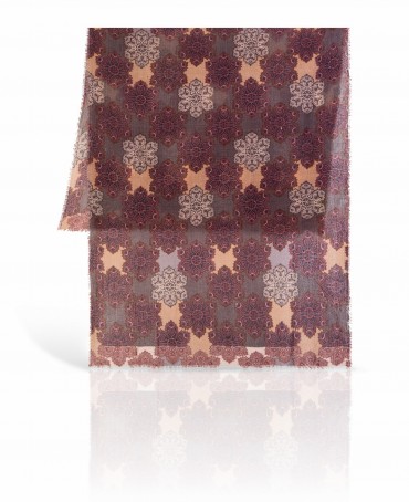 Палантин Унисекс W70.TW4-SK85/BROWN